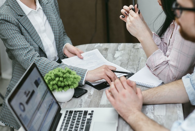 engaged couple providing disclosure for a prenup